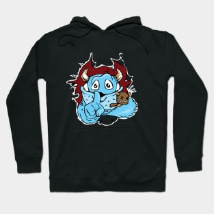 Cute Silly Monster & Teddy Bear - Halloween 2019 Funny Hoodie